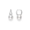 Classic Elegance Akoya Cultured Pearl Earring with Diamonds