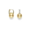 Classic Golden South Sea Cultured Pearl Earrings