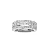 Diamond Ring in 18K White Gold