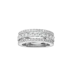 Diamond Ring in 18K White Gold