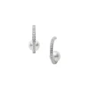 Akoya Cultured Pearl and Diamond Earrings
