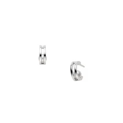 Akoya Cultured Pearl Earrings in 18K White Gold