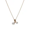 Akoya Cultured Pearl Pendant - 18K Yellow Gold