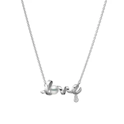 Akoya Cultured Pearl Pendant in 18K White Gold
