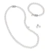 Akoya Cultured Pearl Three Piece Set