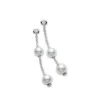 Akoya Pearl Earrings, Pearls in Motion - Mikimoto