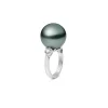 Black South Sea Cultured Pearl Classic Ring