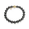 Black South Sea Cultured Pearl Bracelet in 18K Yellow Gold