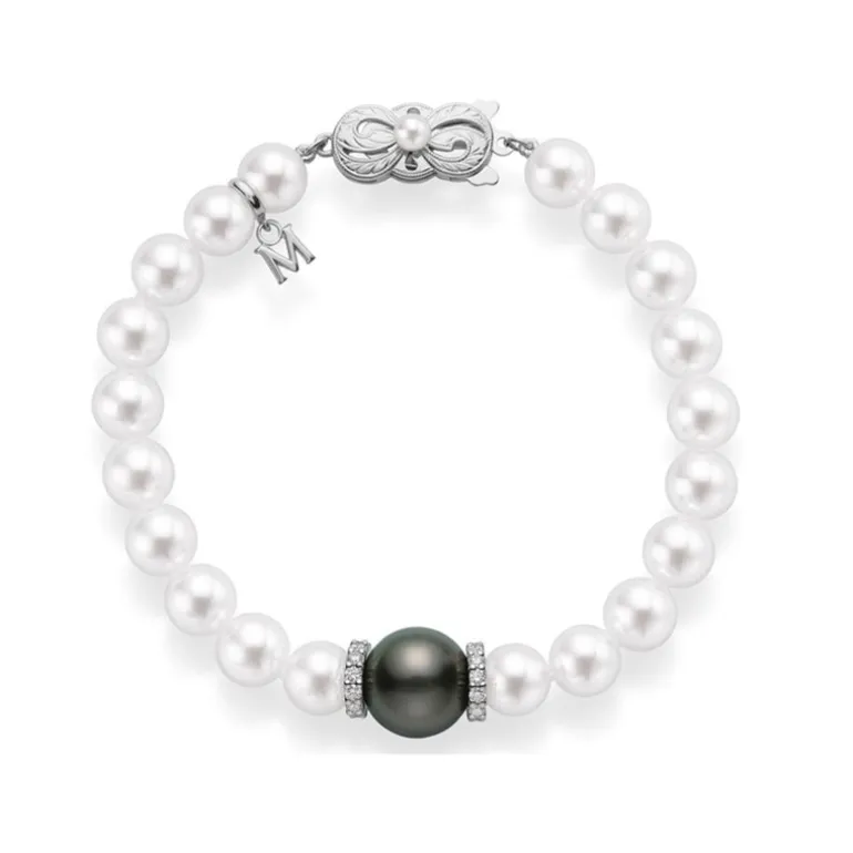 Black South Sea Fusion Bracelet