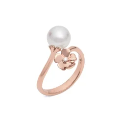 Cherry Blossom Akoya Cultured Pearl Ring