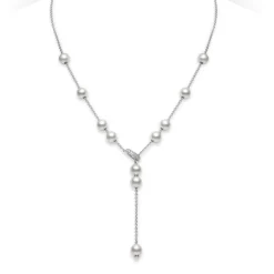 Cultured Pearl Necklace, Pearls in Motion - Mikimoto