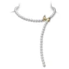 Jeux de Rubans Akoya Cultured Pearl and Diamond Convertible Bracelet and Necklace