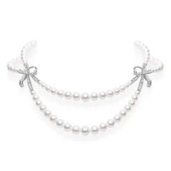 Jeux de Rubans Double Strand Necklace