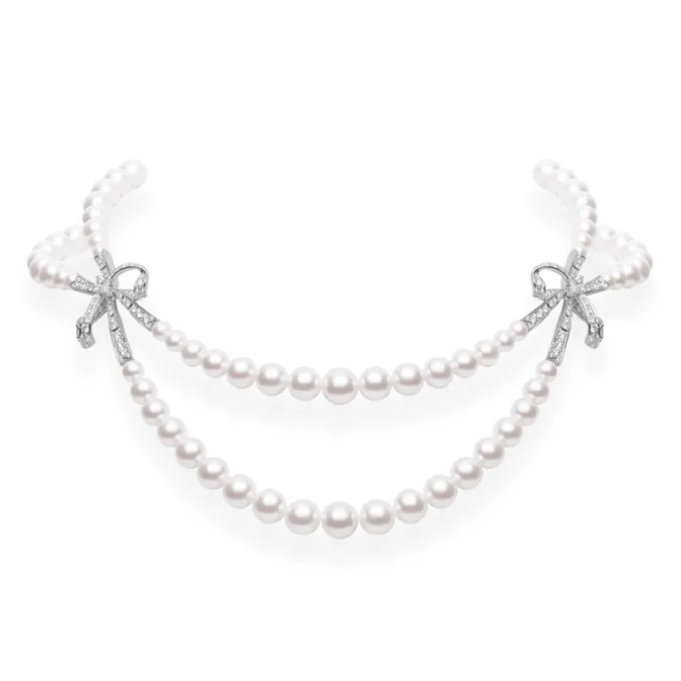 Jeux de Rubans Double Strand Necklace