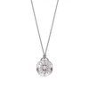 LUCKY ARROWS Akoya Cultured Pearl Pendant in 18K White Gold