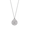 LUCKY ARROWS Mother of Pearl and Diamond Pendant