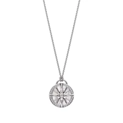LUCKY ARROWS Mother of Pearl and Diamond Pendant