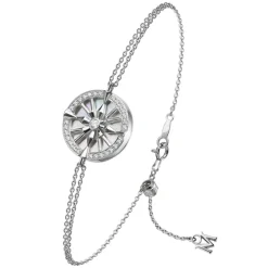 LUCKY ARROWS Mother Of Pearl and Diamond Bracelet