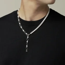 M Code Liberté Akoya Cultured Pearl Necklace