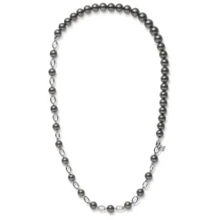 M Code Liberté Black South Sea Cultured Pearl Necklace