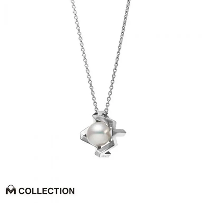 M Collection Akoya Cultured Pearl Pendant