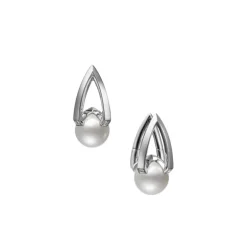M Collection Akoya Cultured Pearl Earrings