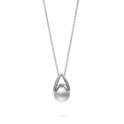 M Collection White South Sea Cultured Pearl Pendant