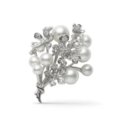 Mikimoto Bloom Brooch