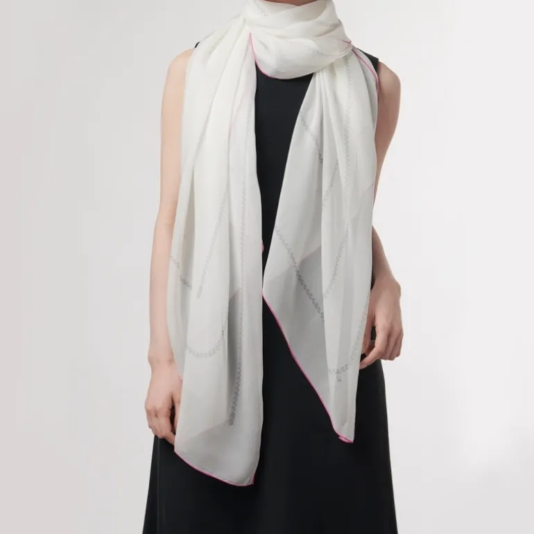 Mikimoto Signature Silk Stole