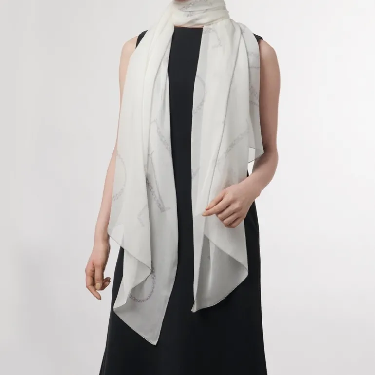 Mikimoto Signature Silk Stole