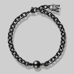 Passionoir Black South Sea Cultured Pearl Bracelet MDQ10068BXXS | MIKIMOTO
