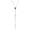 Pearls in Motion Multi Pearl Pendant in 18K White Gold