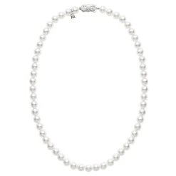 Strand Pearl Necklace, 18 Inch Strand Necklace - Mikimoto