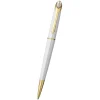 White Ceramic Akoya Ballpoint Pen